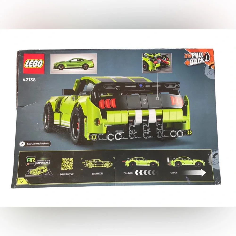 LEGO Technic Ford Mustang Shelby GT500 Building Set *New Open Box*